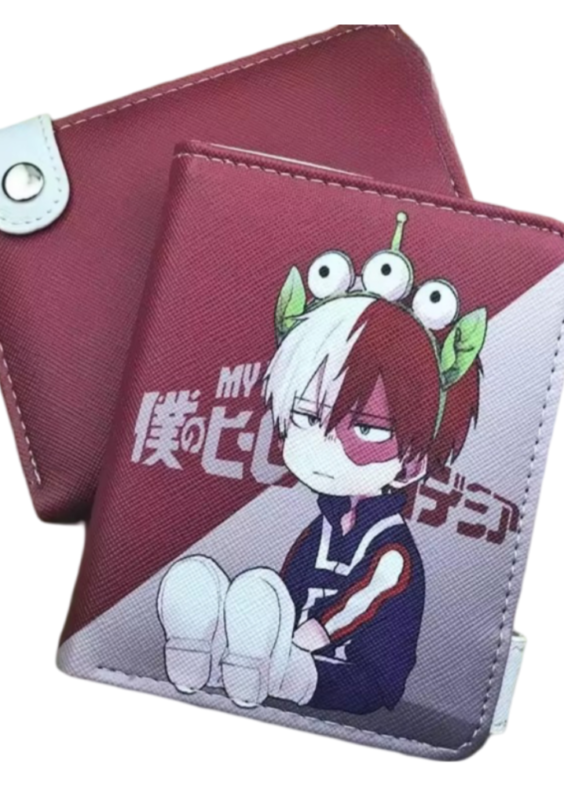 My Hero Academia Anime Shoto Todoroki Wallet