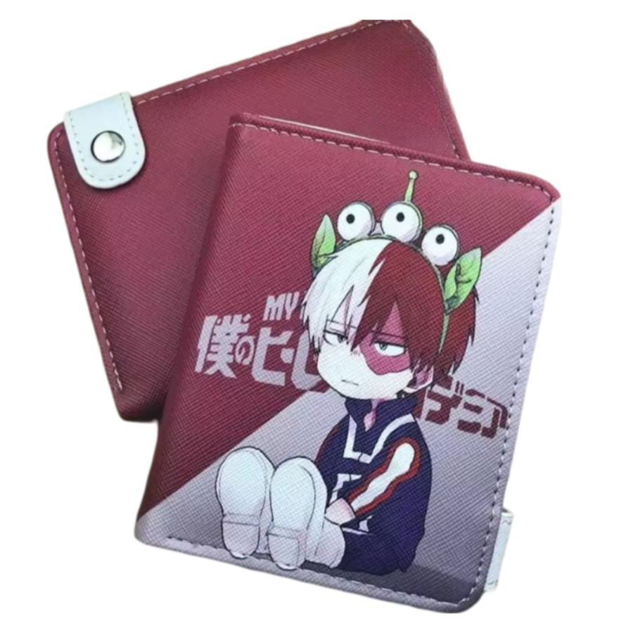My Hero Academia Anime Shoto Todoroki Wallet