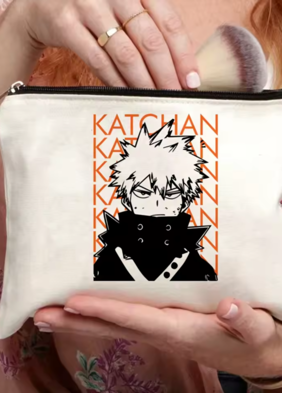 My Hero Academia Katsuki Bakugo Anime Makeup Bag