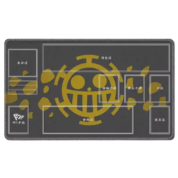 Anime One Piece Heart Pirates Symbol Trading Card Playmat