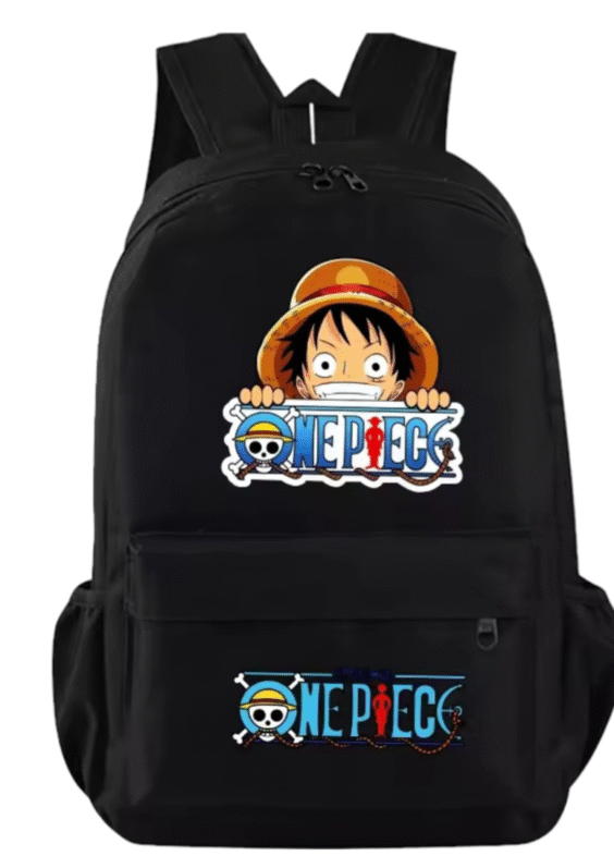 Anime One Piece Luffy With Logo Student Schoolbag