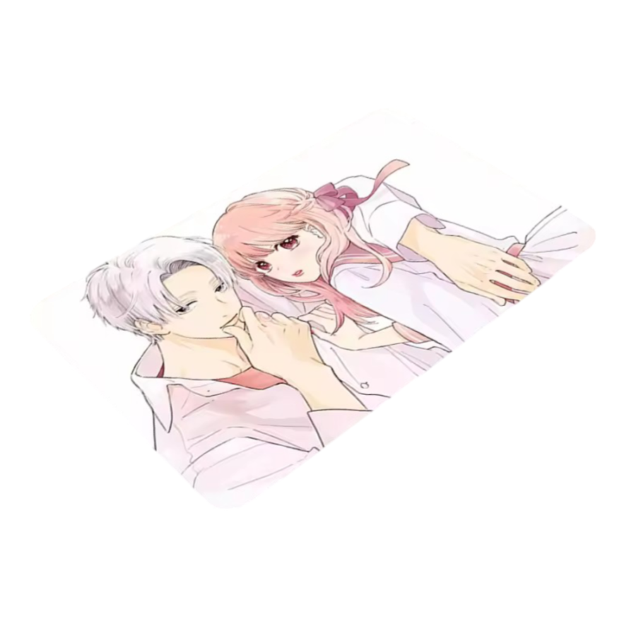 Itsuomi Nagi And Yuki Itose Anime Floor Mat
