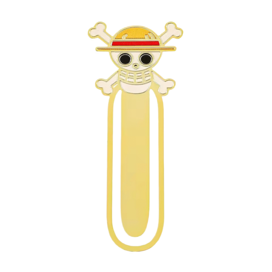 One Piece Anime Monkey D. Luffy Stainless Steel Bookmark One Piece Anime Monkey D. Luffy Stainless Steel Bookmark