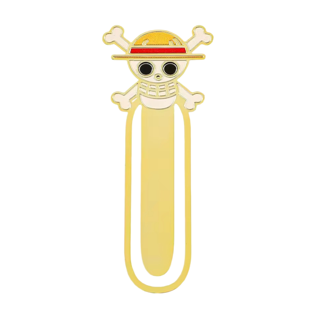 One Piece Anime Monkey D. Luffy Stainless Steel Bookmark One Piece Anime Monkey D. Luffy Stainless Steel Bookmark