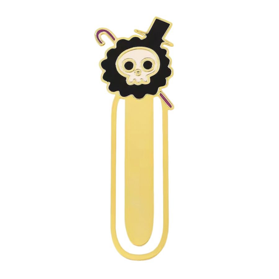 Anime One Piece Brook Stainless Steel Bookmark Anime One Piece Brook Stainless Steel Bookmark