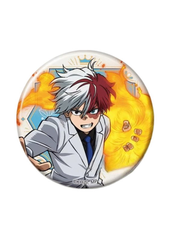 My Hero Academia Anime Shoto Todoroki Enamel Pin
