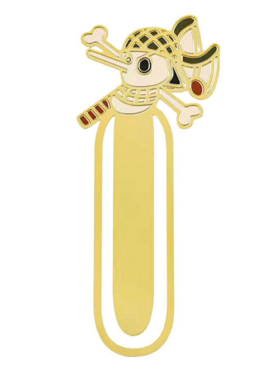 Anime One Piece Usopp Stainless Steel Bookmark
