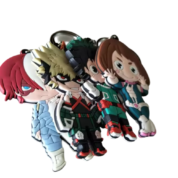 4Pcs/Set Anime My Hero Academia Keychain