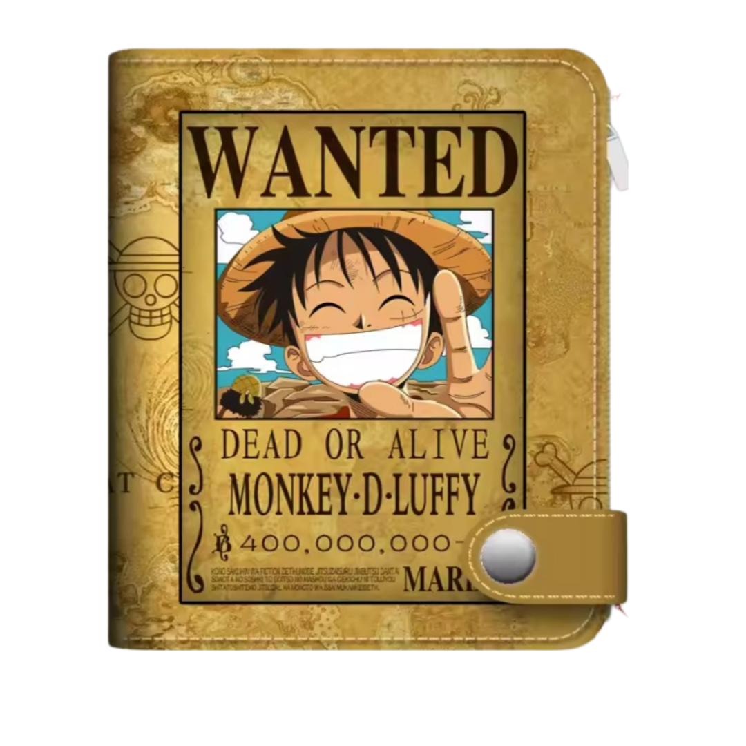 One Piece Anime Dead Or Alive Luffy Wallet One Piece Anime Dead Or Alive Luffy Wallet