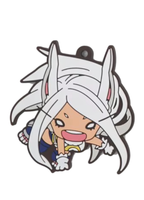 Anime My Hero Academia Usagiyama Rumi Keychain
