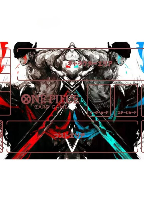 One Piece Roronoa Zoro Anime Trading Card Game Mat