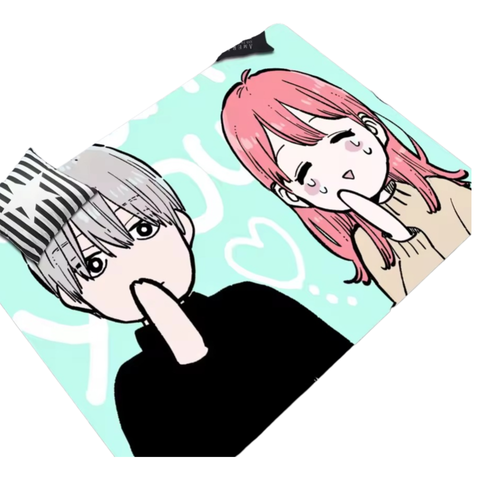 Yuki Itose And Itsuomi Nagi Anime Polyester Floor Mat Yuki Itose And Itsuomi Nagi Anime Polyester Floor Mat