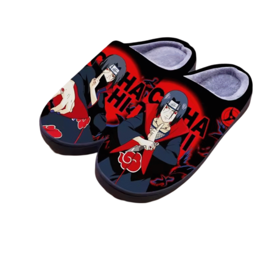 Anime Naruto Itachi Uchiha Winter Slipper Anime Naruto Itachi Uchiha Winter Slipper