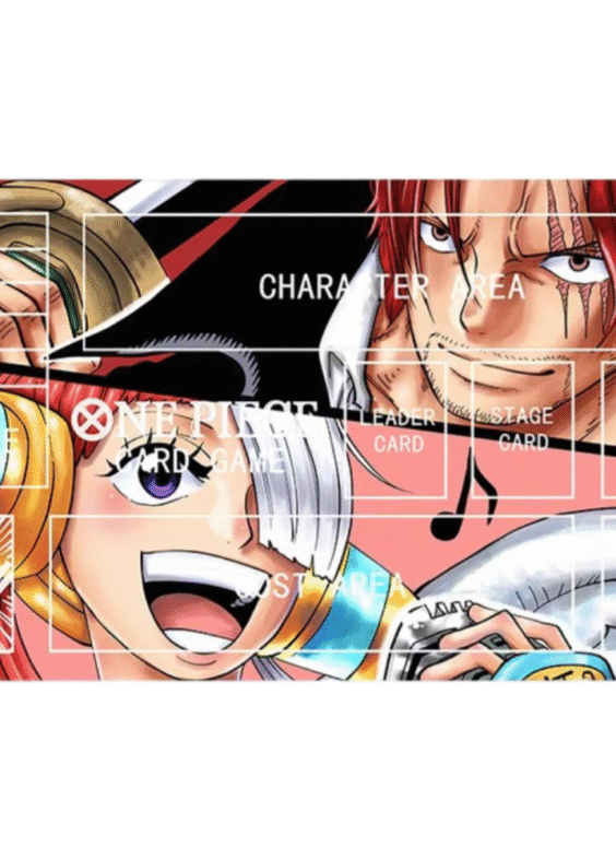 Anime One Piece Shanks And Uta Trading Card Game Mat