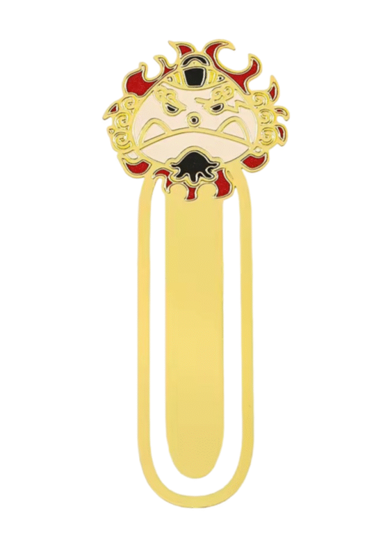 Anime One Piece Jinbe Stainless Steel Bookmark