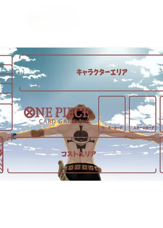 One Piece Portgas D. Ace Anime Trading Card Game Mat