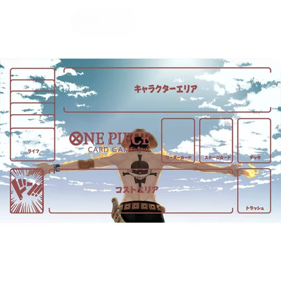 One Piece Portgas D. Ace Anime Trading Card Game Mat One Piece Portgas D. Ace Anime Trading Card Game Mat