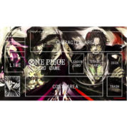 Anime One Piece Dracule Mihawk Trading Card Game Mat