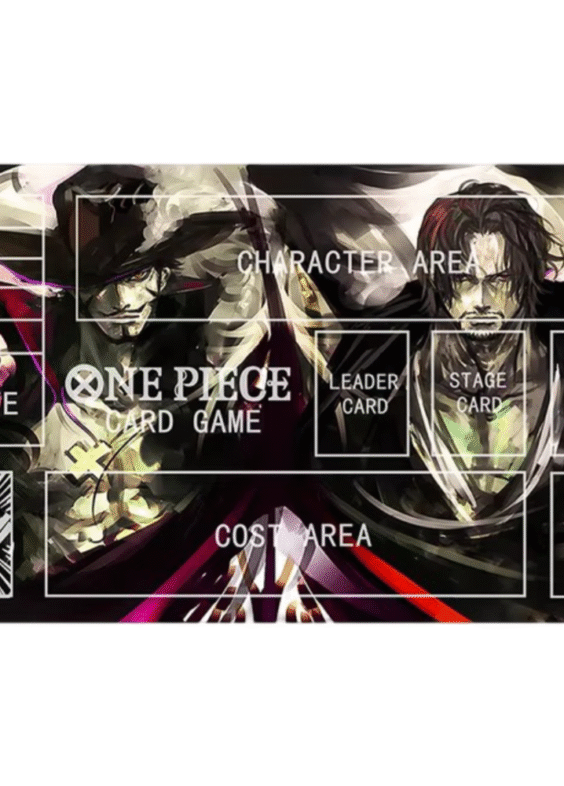 Anime One Piece Dracule Mihawk Trading Card Game Mat