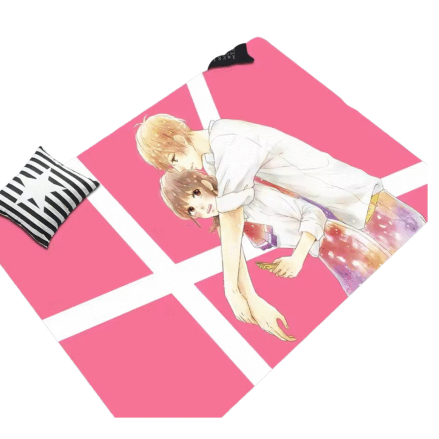 Anime Itsuomi Nagi And Yuki Itose Polyester Floor Mat Anime Itsuomi Nagi And Yuki Itose Polyester Floor Mat