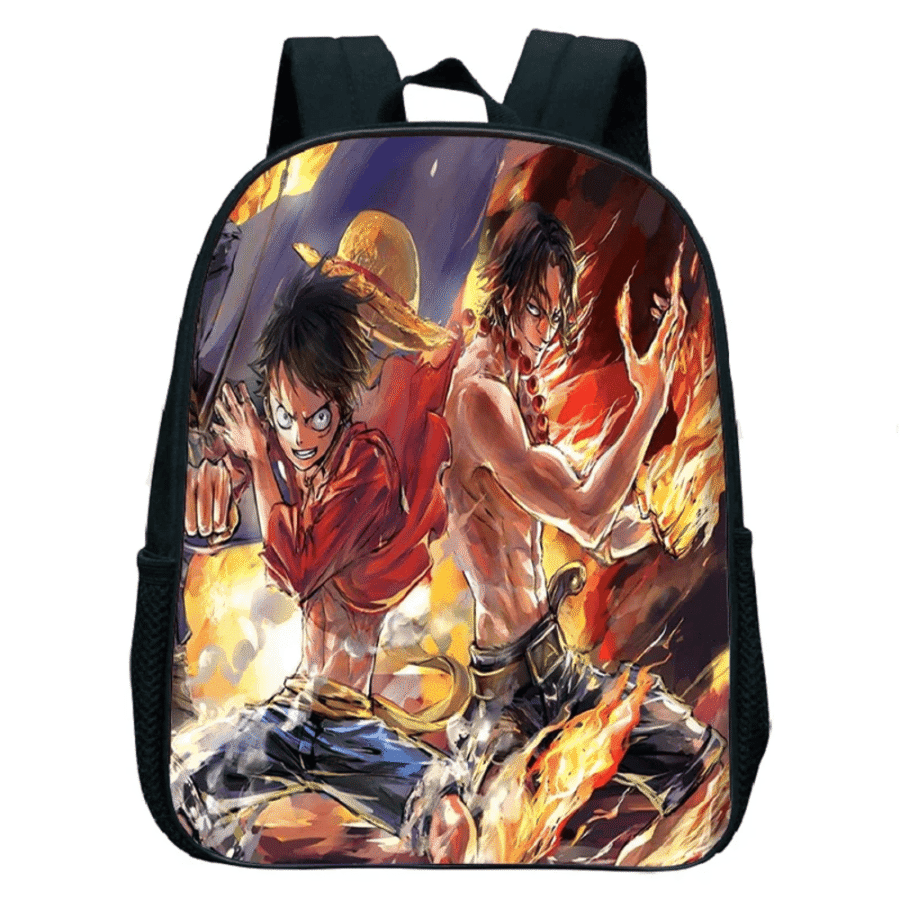 Anime One Piece Luffy And Portgas D. Ace Kindergarten Bag Anime One Piece Luffy And Portgas D. Ace Kindergarten Bag