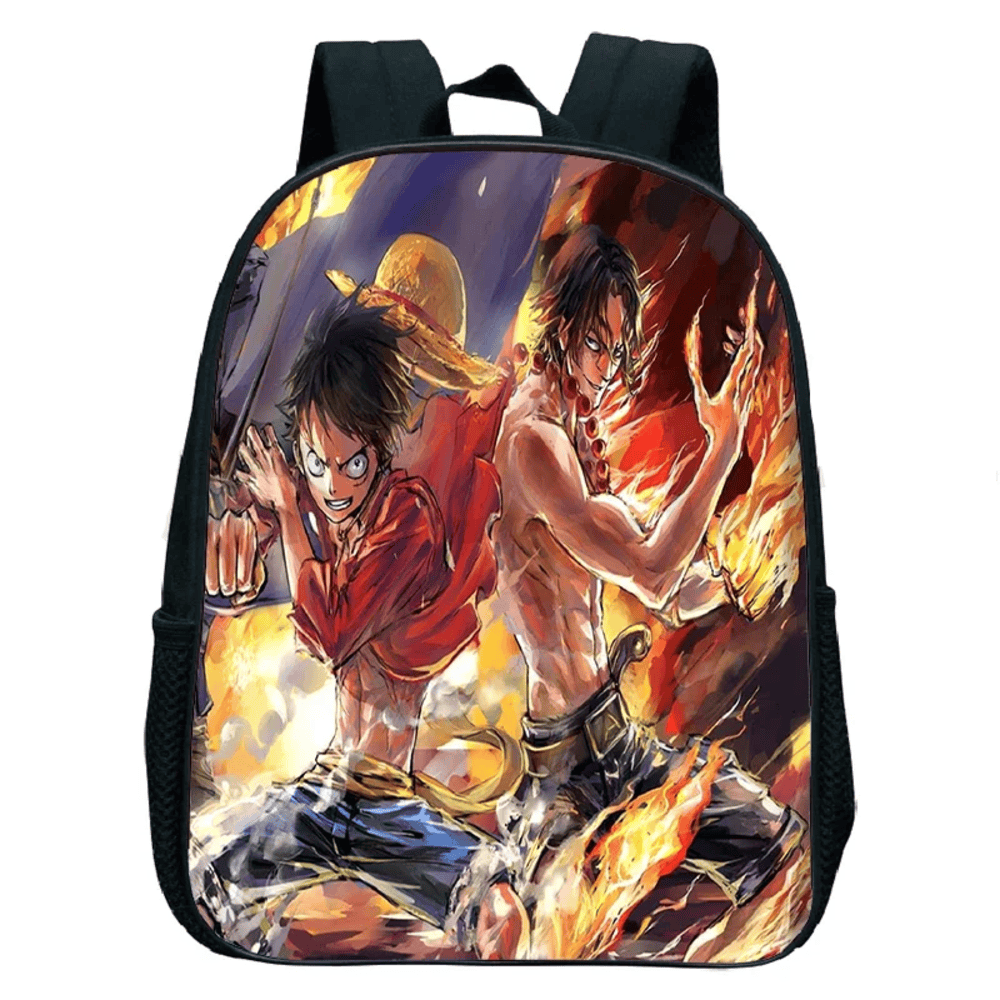 Anime One Piece Luffy And Portgas D. Ace Kindergarten Bag Anime One Piece Luffy And Portgas D. Ace Kindergarten Bag