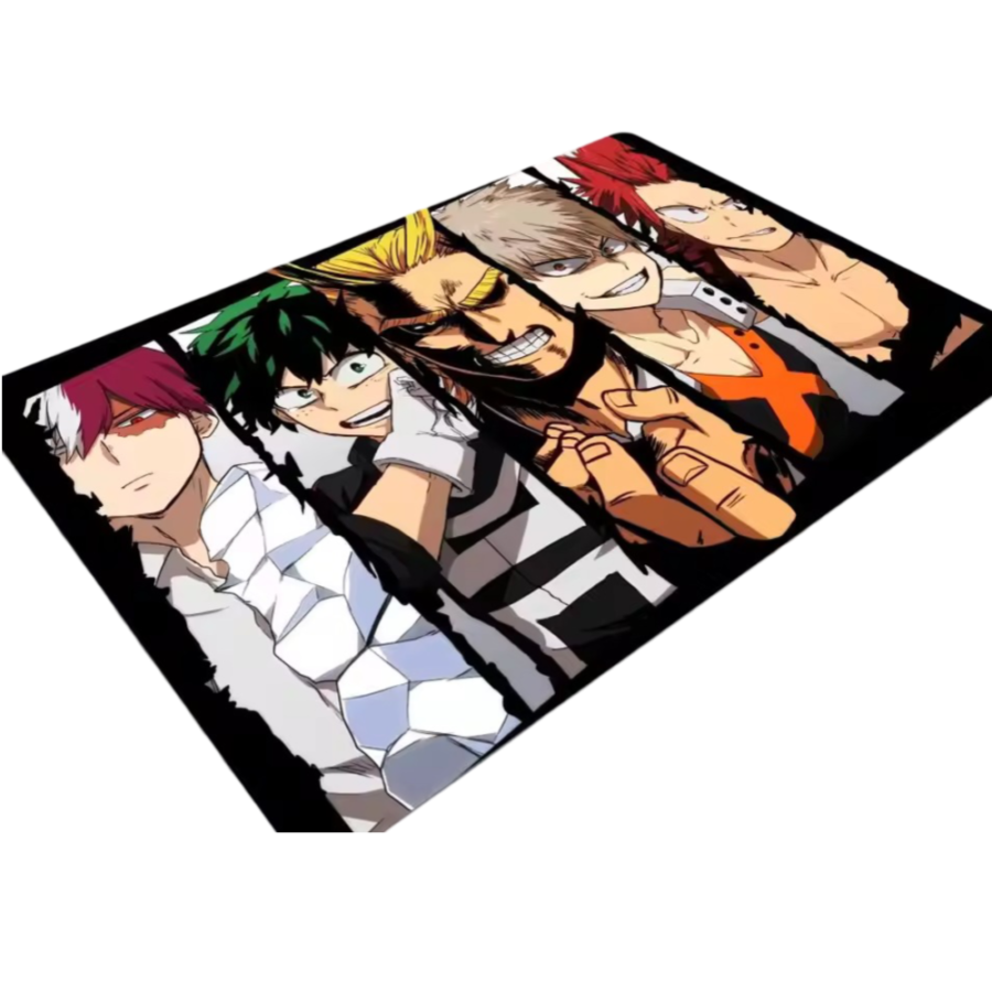 Anime My Hero Academia Character Floor Mat