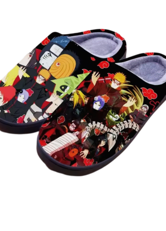 Anime Naruto Character Winter Slipper