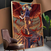 Anime My Hero Academia Hawks Wall Art