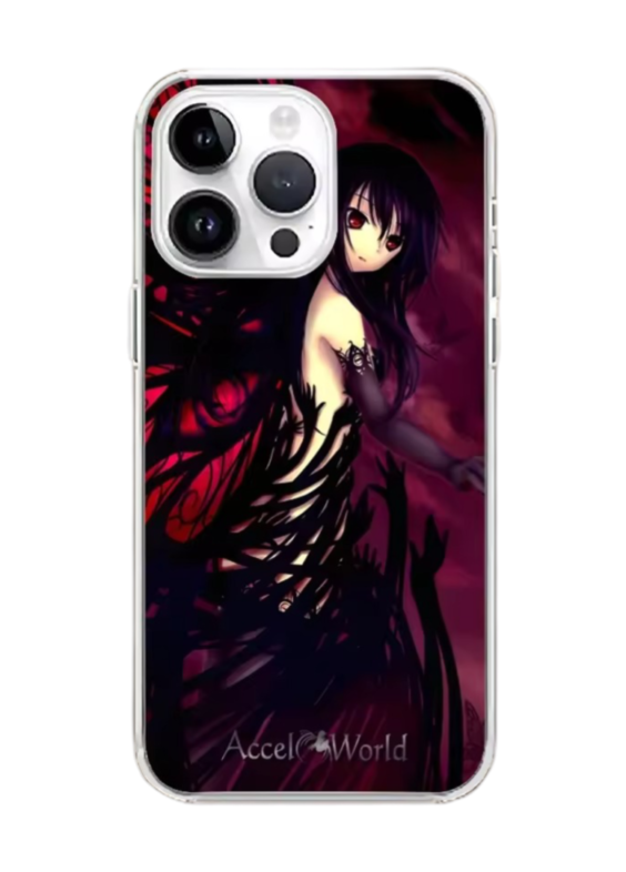 Accel World Anime Kuroyukihime Mobile Phone Cover For iPhone