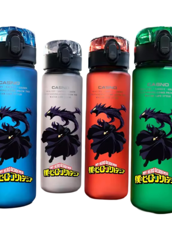 Anime My Hero Academia Fumikage Tokoyami Water Bottle