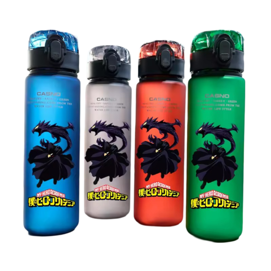 Anime My Hero Academia Fumikage Tokoyami Water Bottle