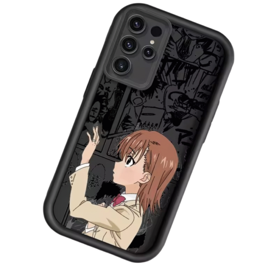 Anime A Certain Magical Index Mikoto Misaka Phone Case For Samsung Anime A Certain Magical Index Mikoto Misaka Phone Case For Samsung