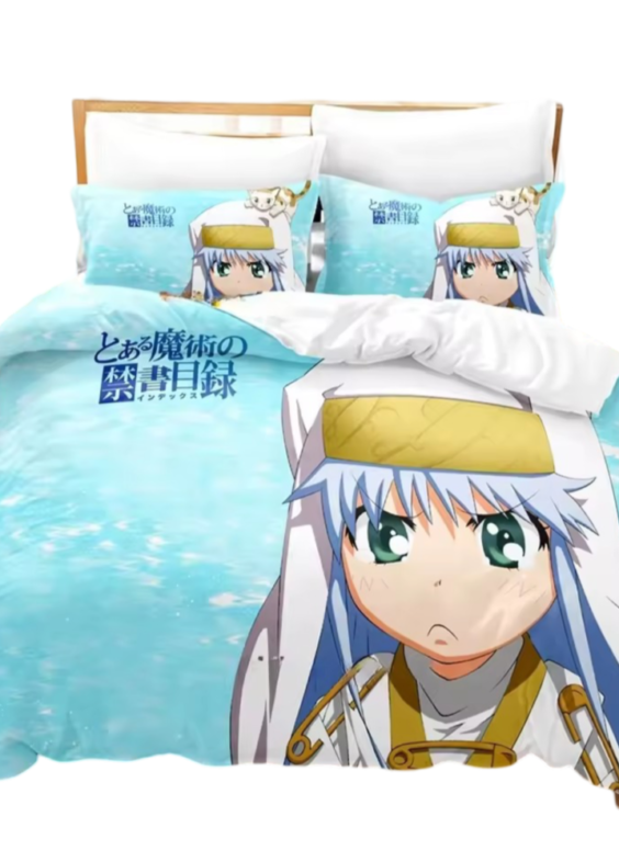 A Certain Magical Index Anime Print Bedding Set