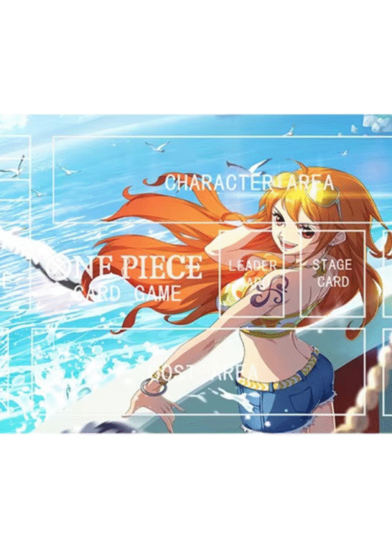 One Piece Anime Nami Trading Card Game Mat
