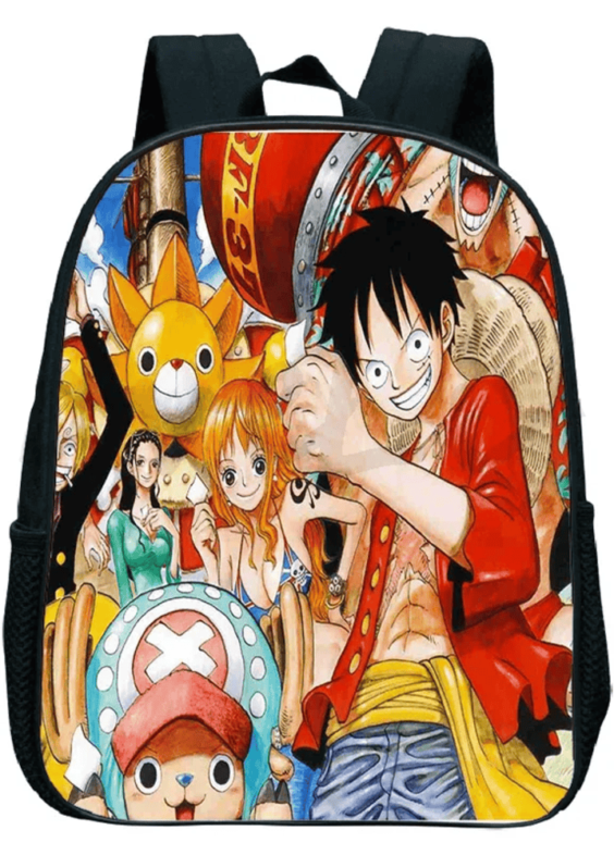 One Piece Anime Straw Hat Pirates Kindergarten Backpack