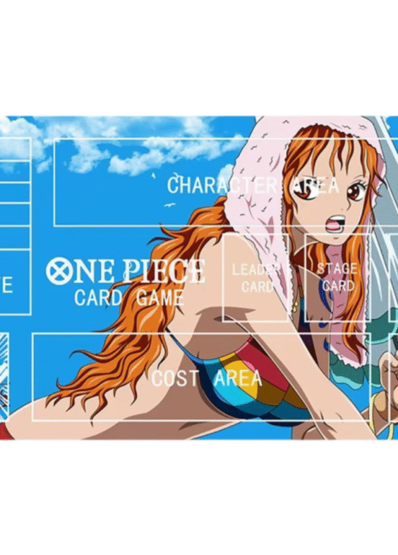 Anime One Piece Nami Trading Card Game Mat