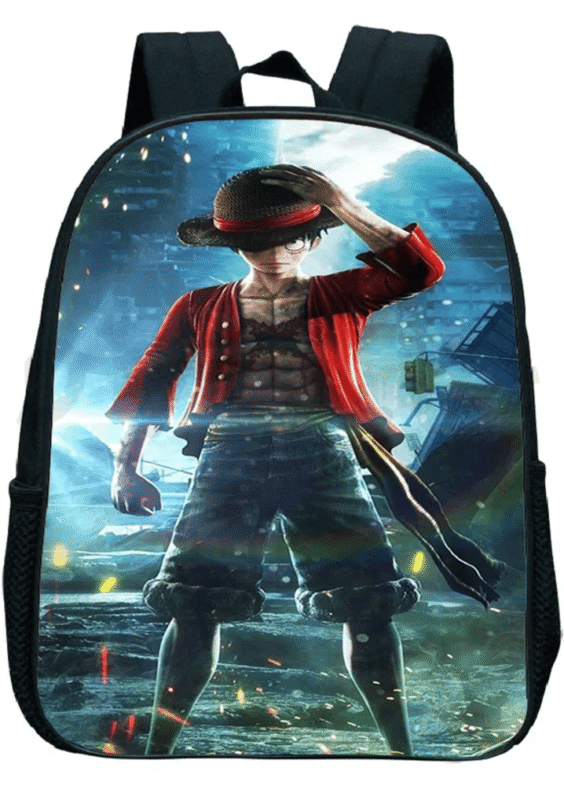 One Piece Anime Luffy 3D Printed Kindergarten Bag
