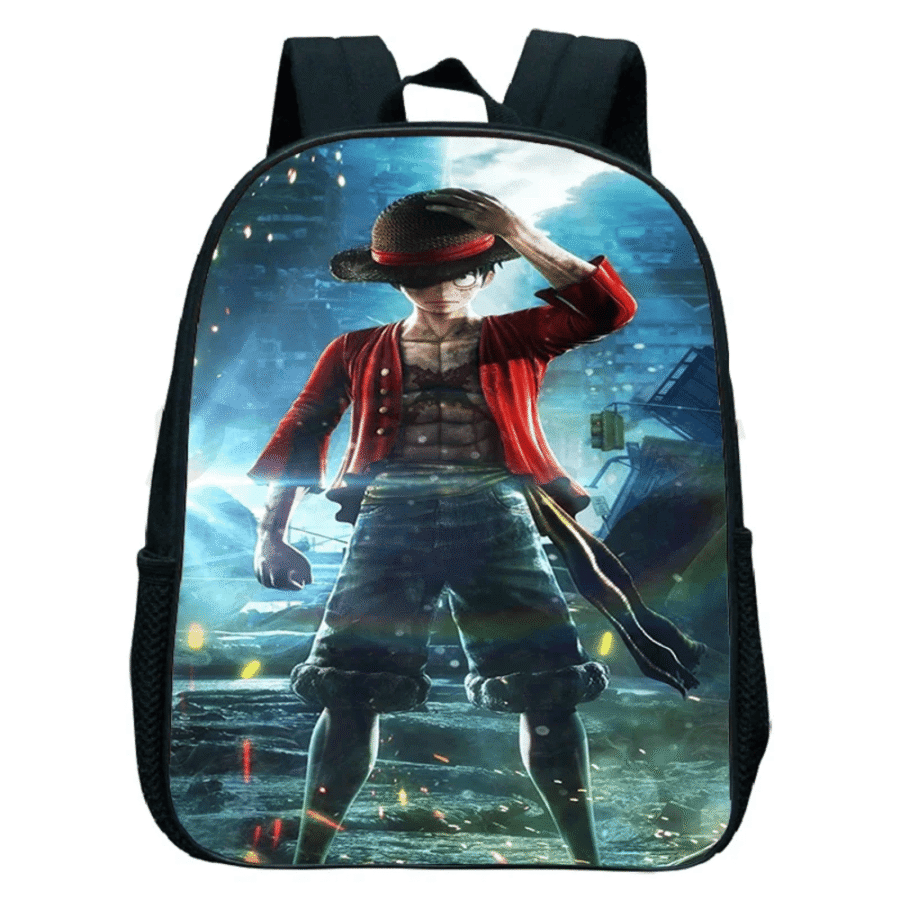 One Piece Anime Luffy 3D Printed Kindergarten Bag One Piece Anime Luffy 3D Printed Kindergarten Bag