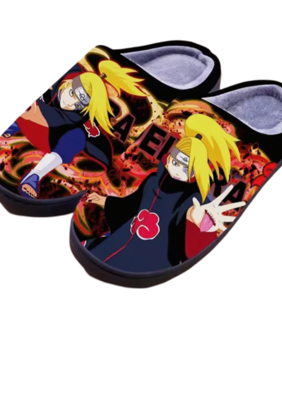 Anime Naruto Deidara Winter Slipper