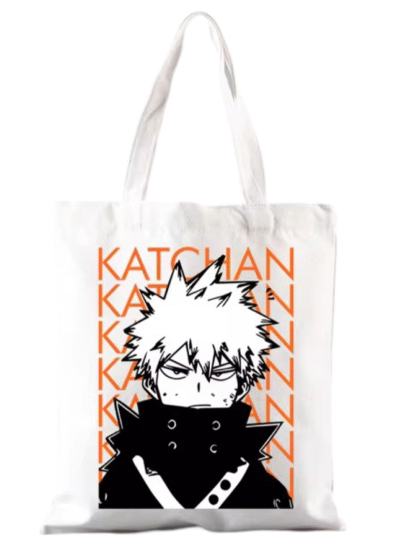 My Hero Academia Anime Katsuki Bakugo Shopper Bag