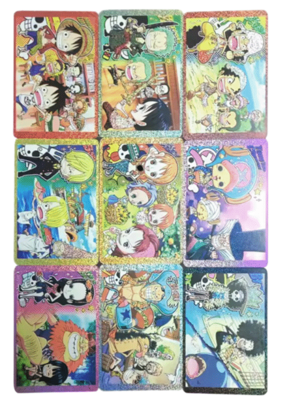 9Pcs/Set Anime One Piece Trading Card