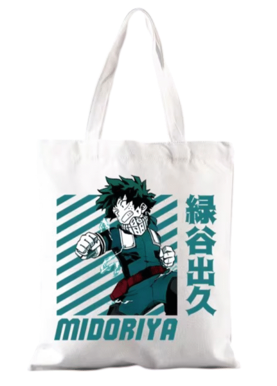 Anime My Hero Academia Izuku Midoriya Shopper Bag