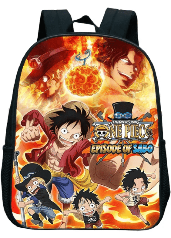 Anime One Piece: Episode Of Sabo Kindergarten Bag