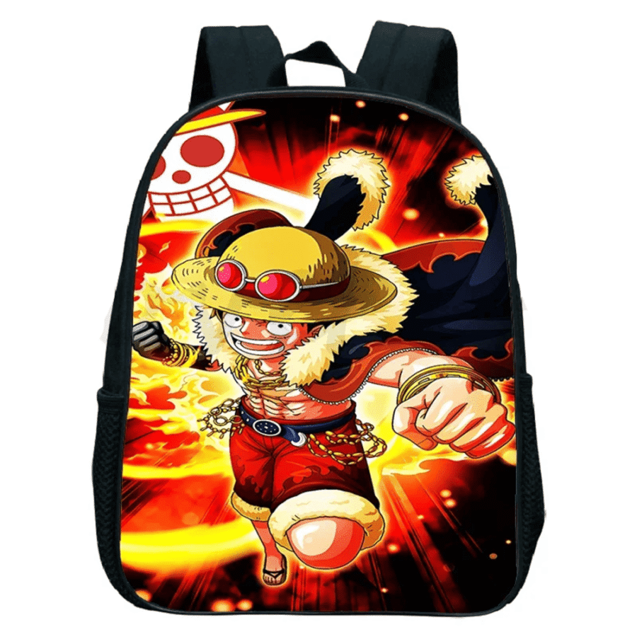 One Piece Anime Portgas D. Ace Kindergarten Bag One Piece Anime Portgas D. Ace Kindergarten Bag
