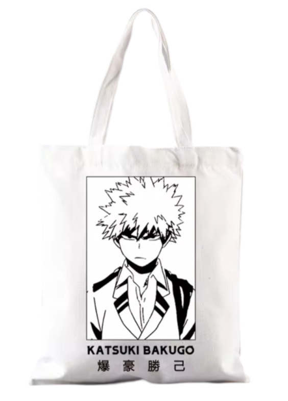 Anime Katsuki Bakugo Shopper Bag