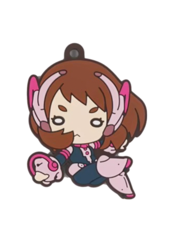 Anime My Hero Academia Ochaco Uraraka Keychain