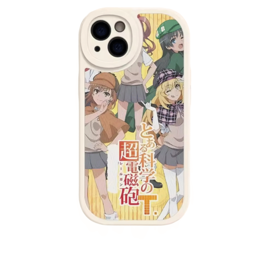 Anime A Certain Magical Index Mikoto Misaka With Friends iPhone Case Anime A Certain Magical Index Mikoto Misaka With Friends iPhone Case