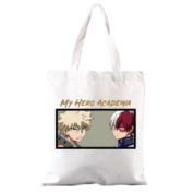 Anime My Hero Academia Shoto Todoroki And Katsuki Bakugo Shopper Bag