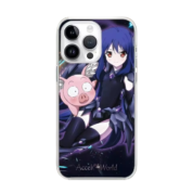 Anime Accel World Kuroyukihime And Pink Pig iPhone Case